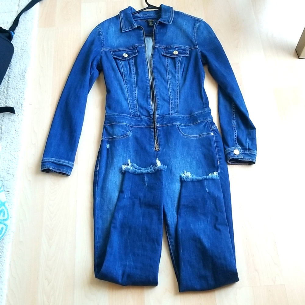 Guess denim jumpsuit